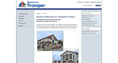 Desktop Screenshot of baustoffe-truemper.de
